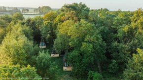 Ecolodges de rêve dans un château de conte de fées
